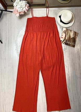 Комбінезон із широкими штанинами батал батальний