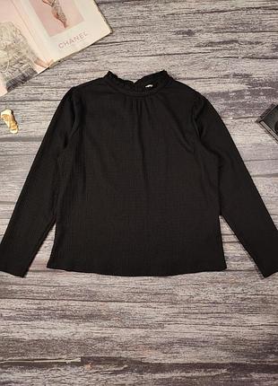 Чорна жіноча блуза