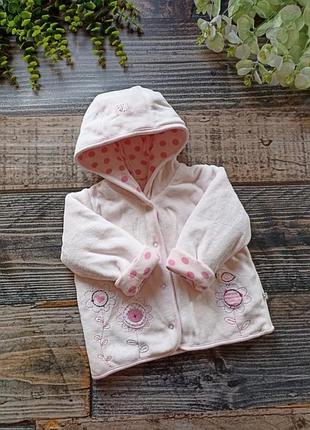 Утепленная кофта для девочки