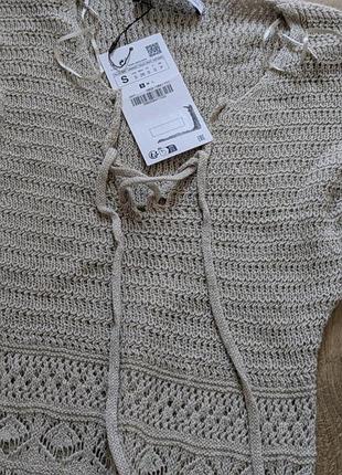 В'язана сукня zara 7