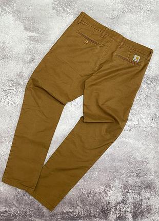 Штани carhartt sid pant beige🔥