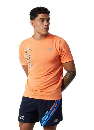 New balance running футболка