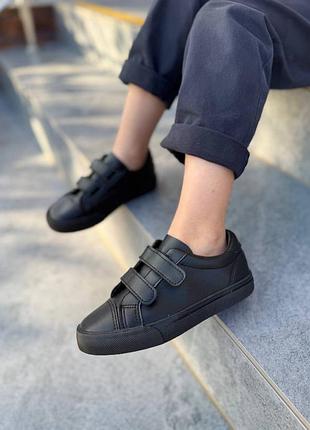 Базові чорні  кеди від тм apawwa