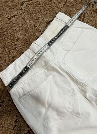Pull and bear джинси білі 34 3
