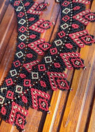 Силянка вишиванка національна прикраса з бісеру намисто