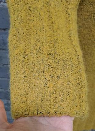 Женское вязаное платье-свитер