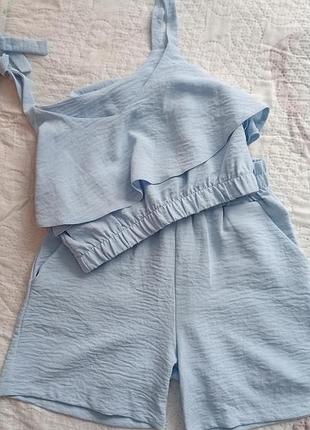 Летний костюм шорты топ