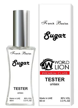 Тестер premium class franck boclet sugar унисекс, 60 мл