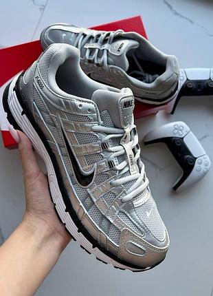 Nike p-6000 silver black