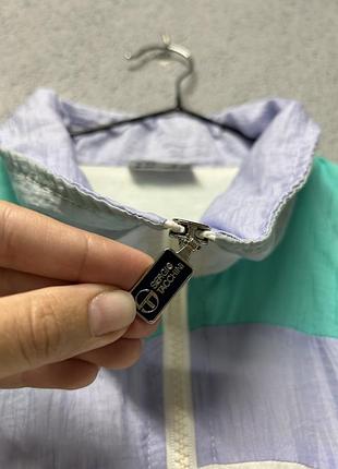 Куртка олімпійка вітрівка sergio tacchini 52 xl вінтаж 10