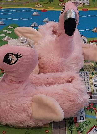 Детские тапочки фламинго lupulu р.26/27