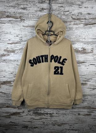 Мужское зип худи southpole 21 кофта толстовка с капюшоном