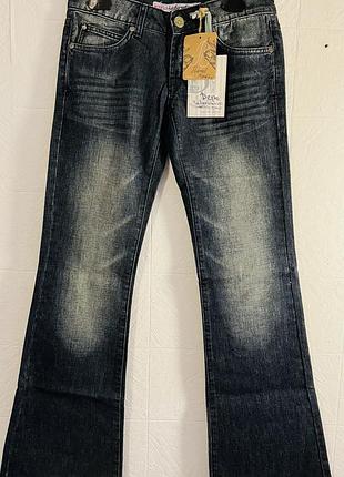 Жіночі клешні джинси y2k depo vintage denim
