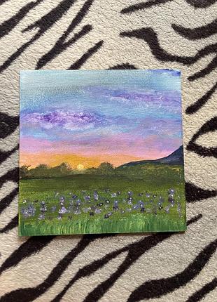 Картина 15*15 краєвид