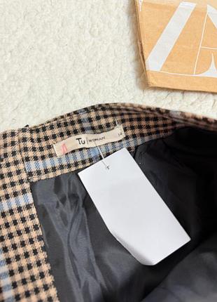 Спідниця у клітинку нова 3