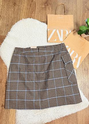 Спідниця у клітинку нова 5