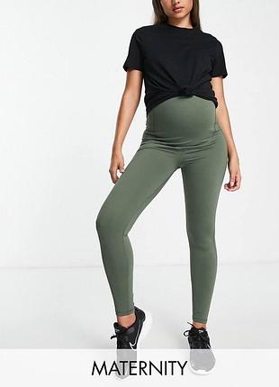 Мятні спортивні лосини для вагітних, xs