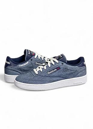 Джинсові кеди reebok club c 85 оригінал
