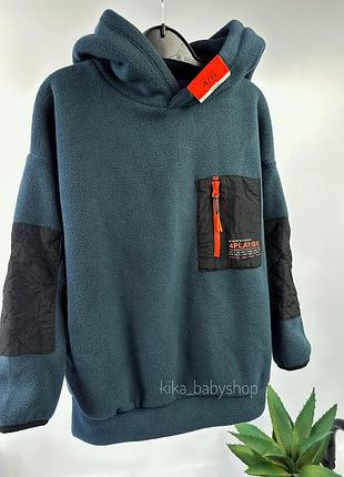 Флисовая кофта,  флиска lefties by zara на мальчика 110 см