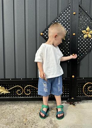 Дитячі джинсові шорти 100,110,120,130