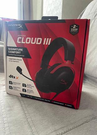 Hyperx cloud 3 black-red