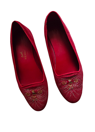 Автентичні туфлі hermes замшеві оригінал vintage