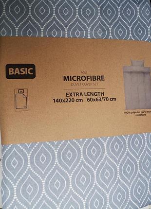 Новый комплект постельного белья односпальный 140x200 см