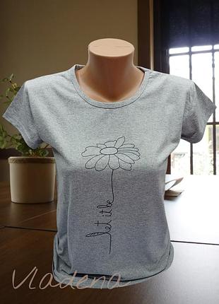 Котонова жіноча футболка розпродаж