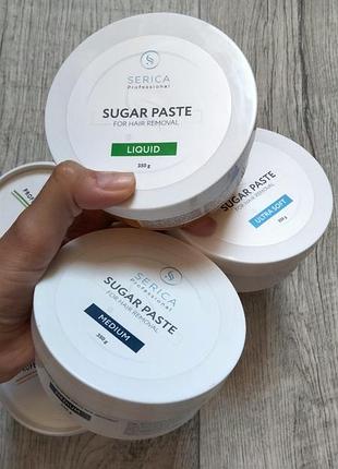Набір продаю свої запаси цукрової пасти для шугарінга serica