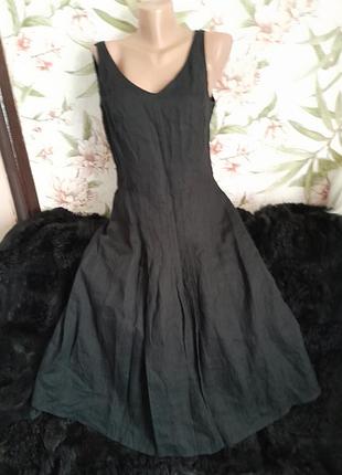 Фирменное платье лен