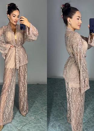 Костюм двійка гіпюровий 🥰🥰🥰🥰