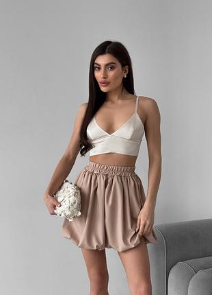 Бежевая юбка