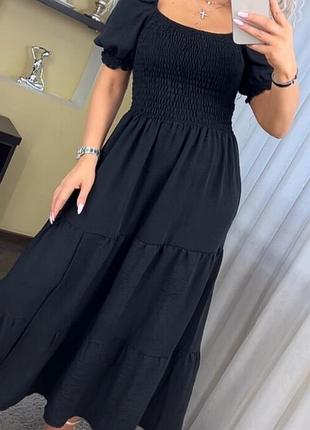 Женское длинное платье панянка