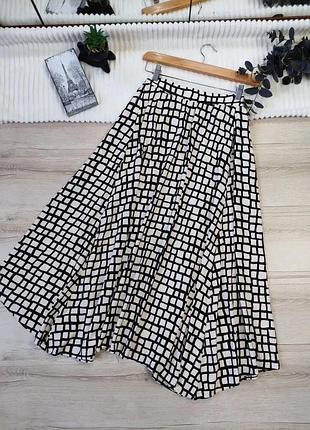 Асиметрична спідниця міді primark p xl