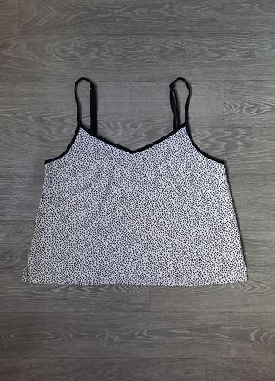 Женская майка в горошек