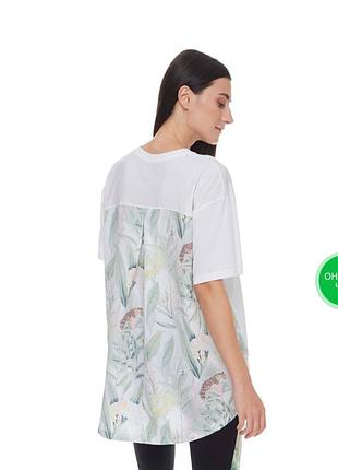 Жіноча футболка new balance essentials botanical knit