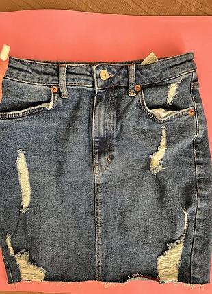 Юбка джинсова