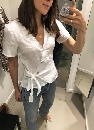 Лляна блуза