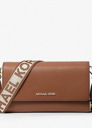 Жіноча сумочка michael kors jet set large leather crossbody bag