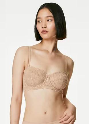 Бюстгальтер со съемными бретелями marks & spencer (размеры 32b, 34a, 42e)