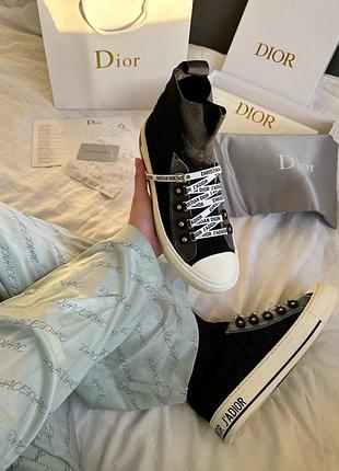 Sneakers high black premium