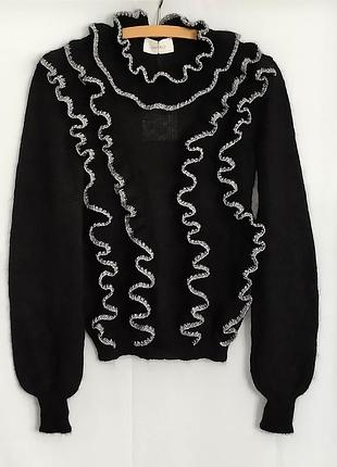 Стильний жіночий светр  made in italy 50% мохєру 20% merinos