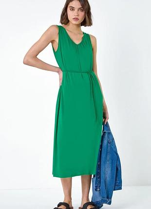❤️нова з біркою трикотажна сукня яркозеленого кольору