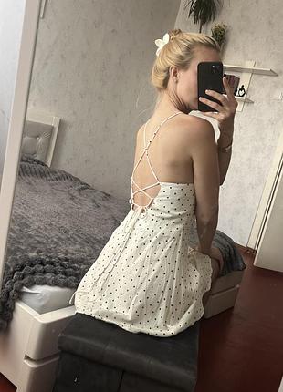 Лляна сукня zara 2