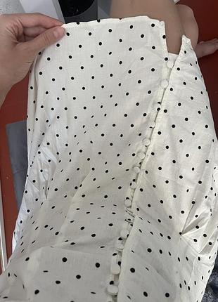 Лляна сукня zara 3