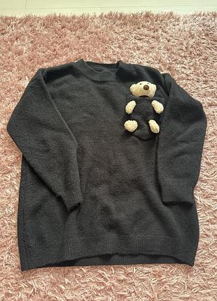 Светр з мішкою