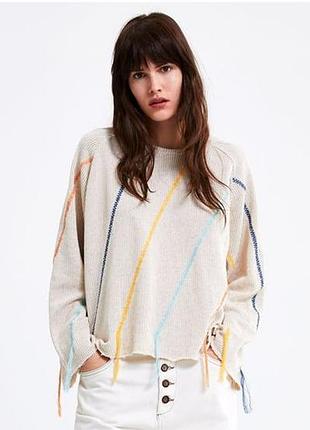 Светр кофта zara xl