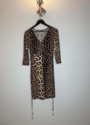 Сукня плаття roberto cavalli леопардове xs-s
