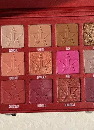 Палетка тіней jeffree star blood sugar