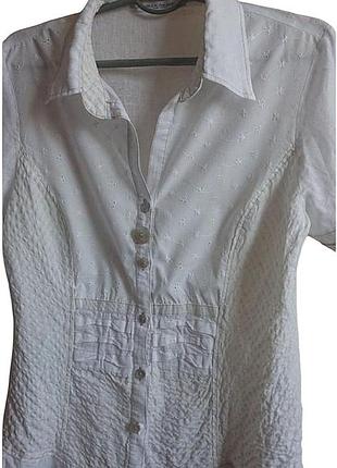 Льняная рубашка блуза giulia galanti. италия.